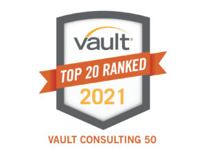 Vault Top 20 Ranked Award 2021